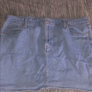 Jean Skirt